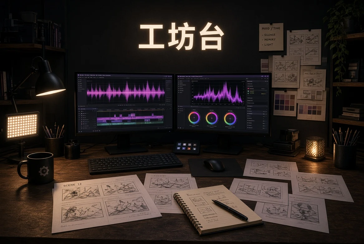工坊台栏目视觉
